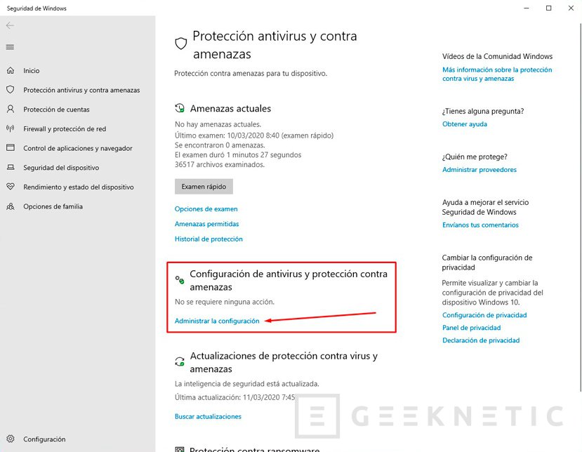 Cómo desactivar el antivirus de Windows 10, Windows Defender